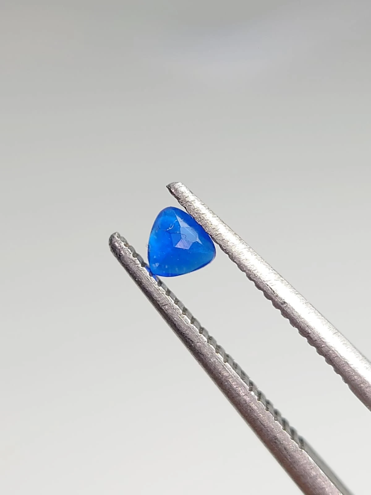 0.1ct Natural Trillion Cut Hauyne from Afghanistan — view 4